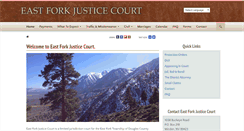 Desktop Screenshot of eastforkjusticecourt.com